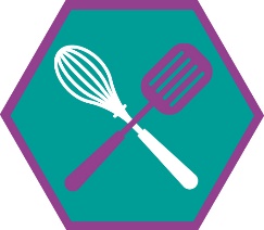 Image with kitchen accessories, turner, design. Automatically generated description